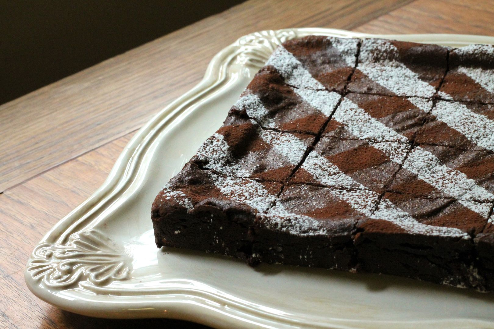 Fudgy CocoaQuinoa Brownies